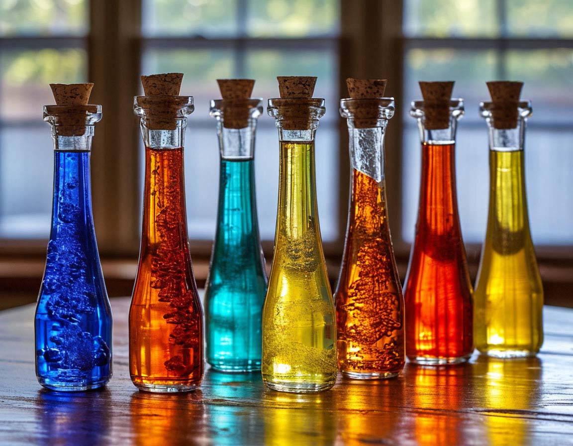 Liquid density science experiment for 3rd graders using oil, water, and Alka-Seltzer to create a lava lamp effect.