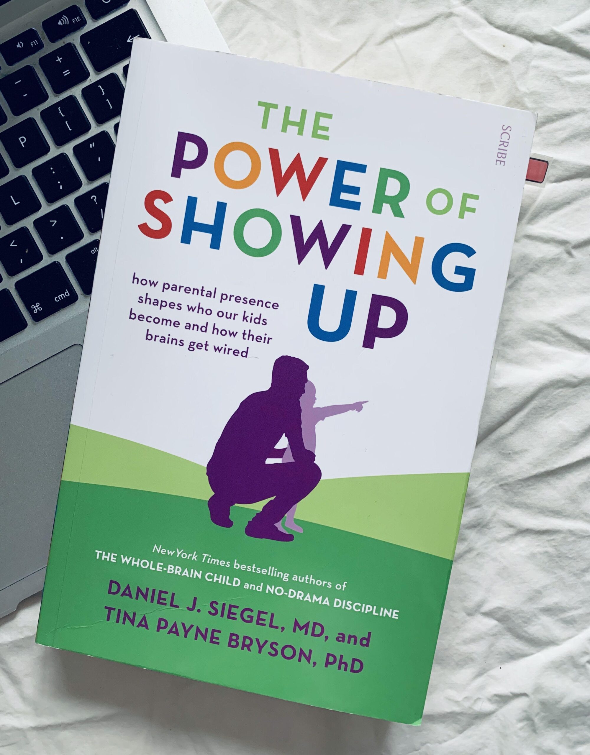 Parenting book emphasizing parental presence and brain development.