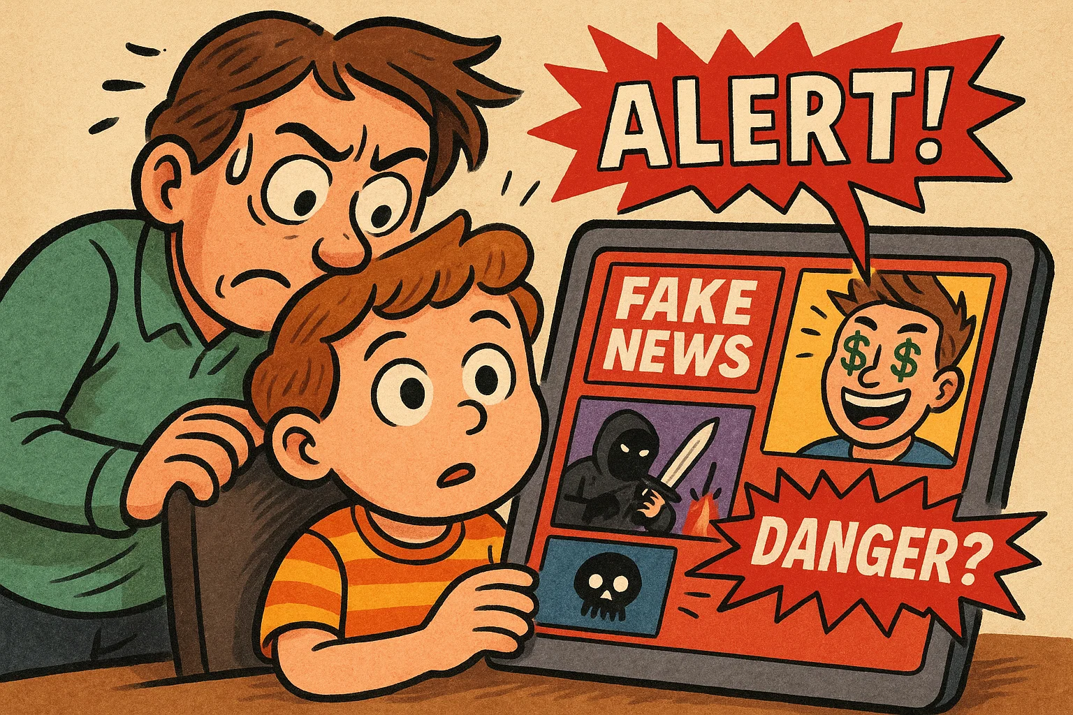 YouTube risks for kids include fake news, violence, and influencer pressure.