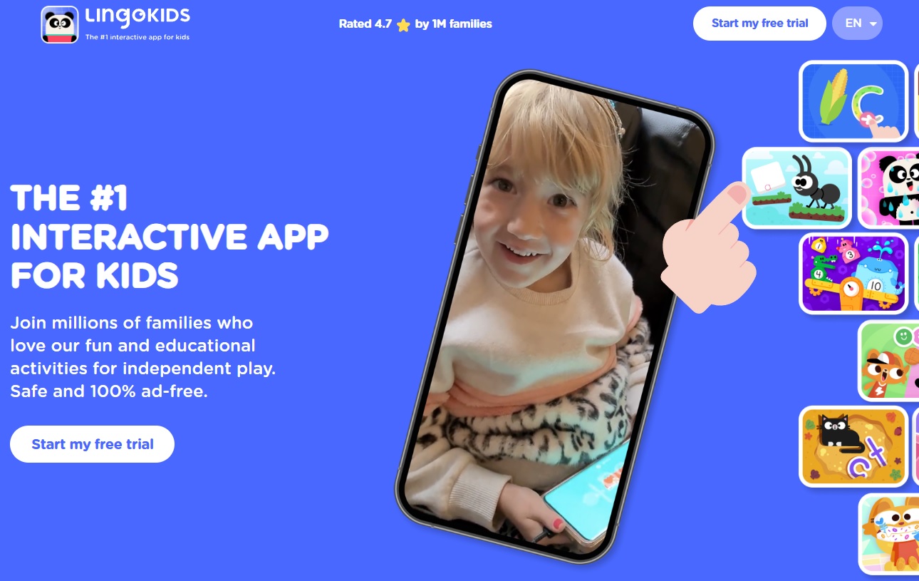 lingokids-app-for-kids Lingokids app for kids, a popular interactive educational tool.
