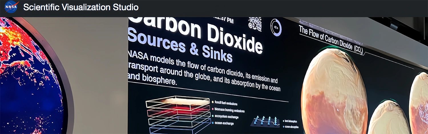 nasa-visualization-explorer-app NASA Scientific Visualization Studio display.