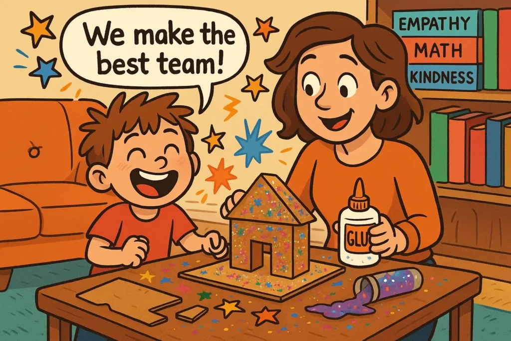 parental-time-academic-social-outcomes Parental time improves academic success and social skills.
