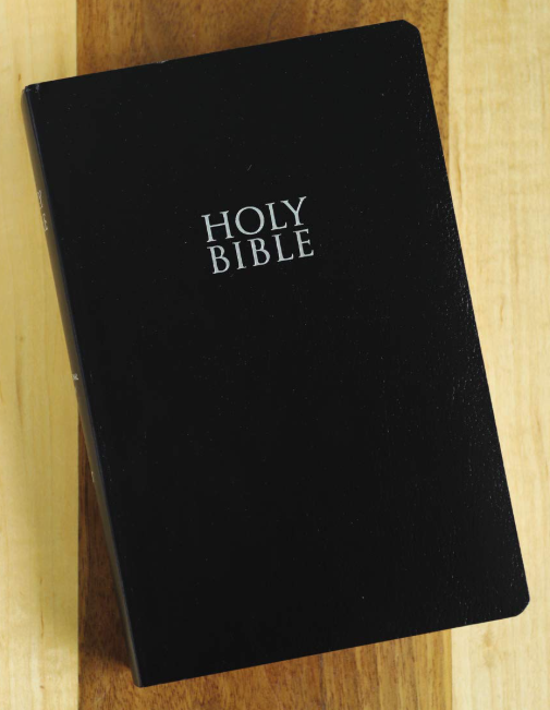 Book cover for "The Bible" Book cover for "The Bible"