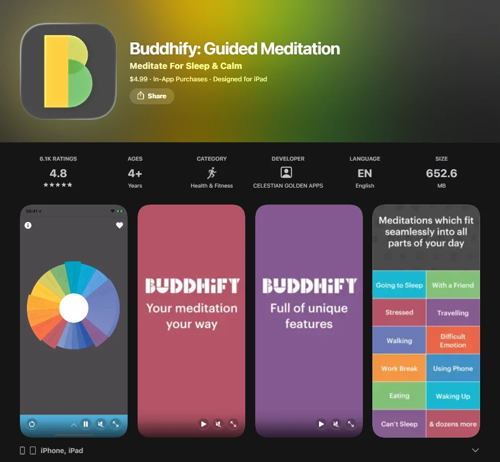 Buddhify Screenshot
