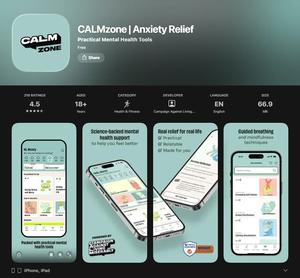  Calm Zone Screenshot
