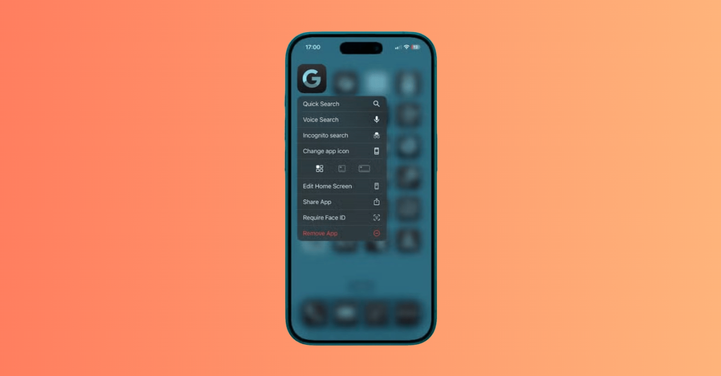 Long-press app icon, then select the 'Require Face ID' option to hide.