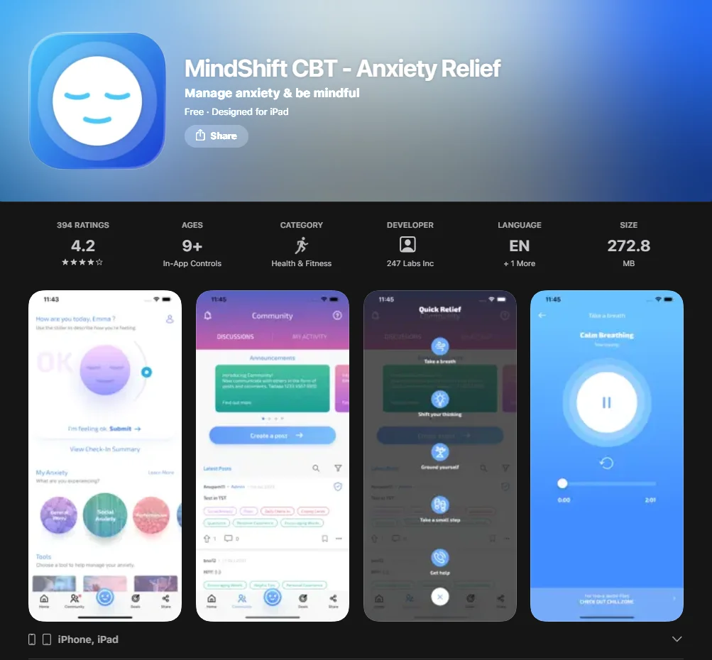  MindShift Screenshot
