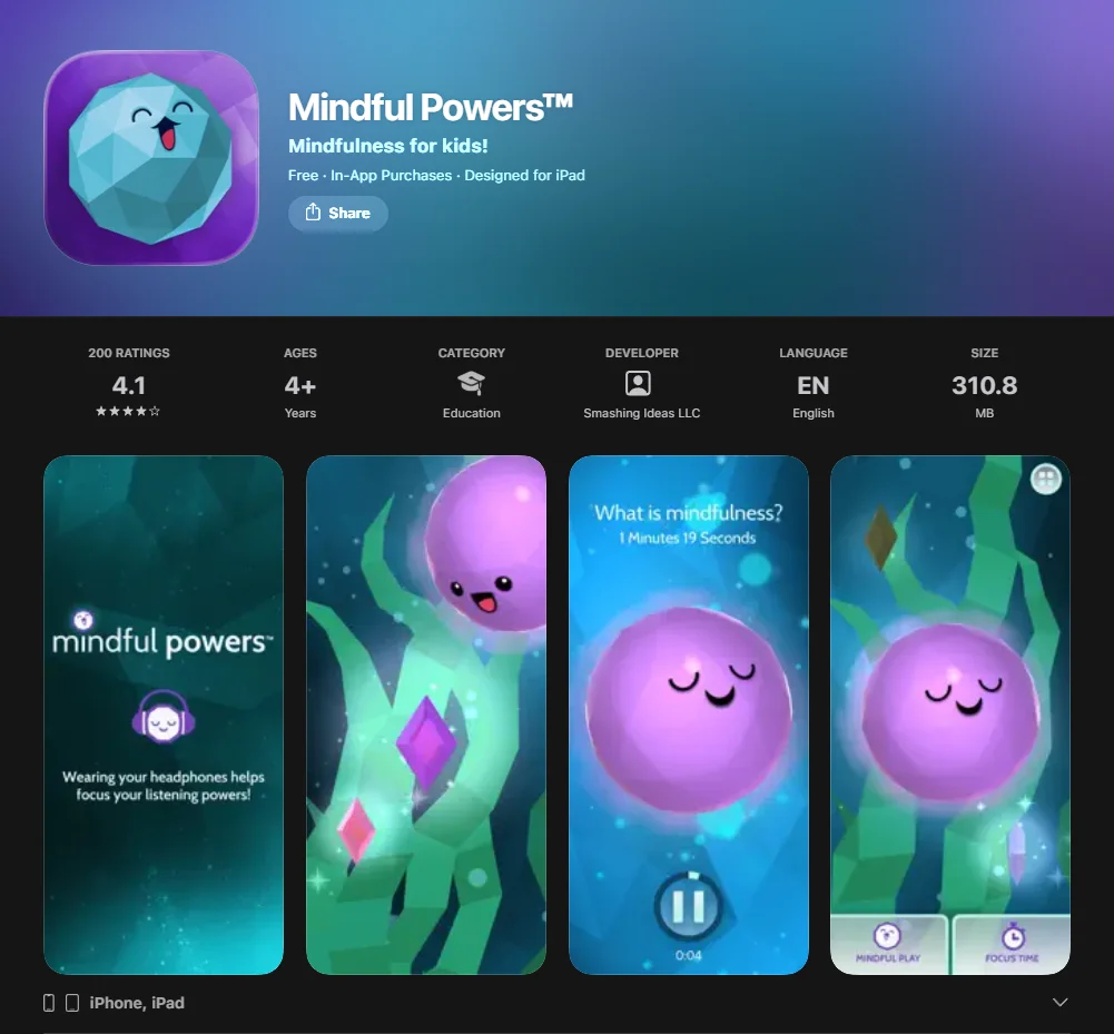 Mindful Powers Screenshot
