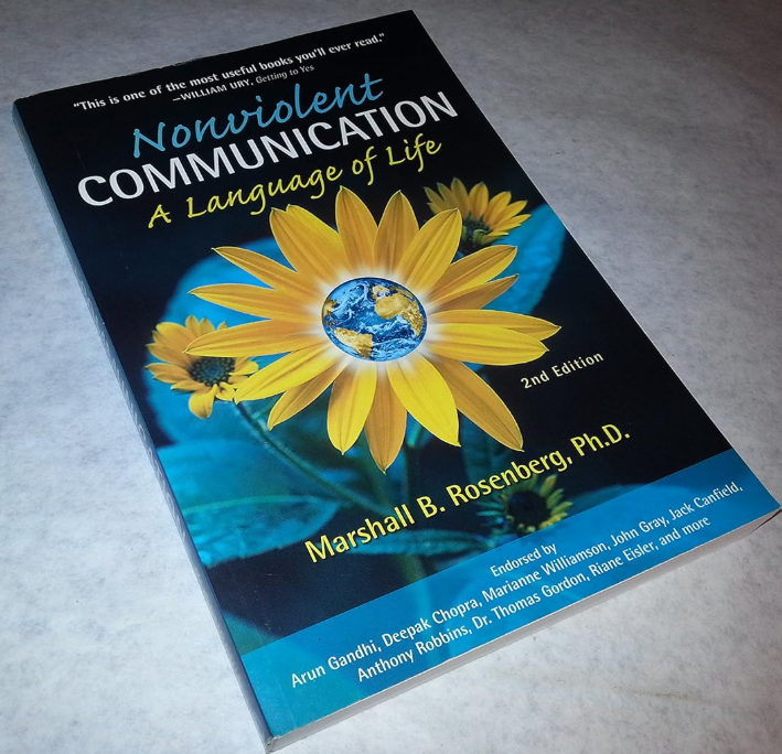 Book cover for "Nonviolent Communication" Book cover for "Nonviolent Communication"