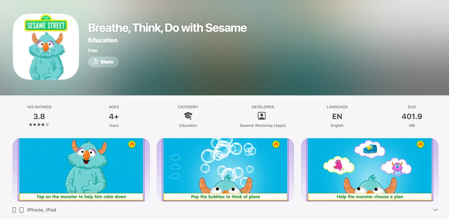  Breathe Think Do teaching kids problem solving skills.
