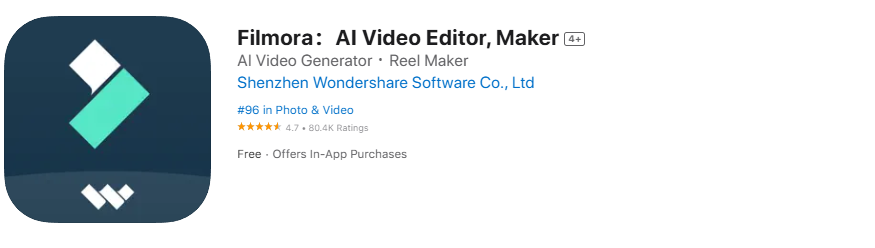 A screenshot of the Filmora software, a versatile video editor for kids. A screenshot of the Filmora software, a versatile video editor for kids.