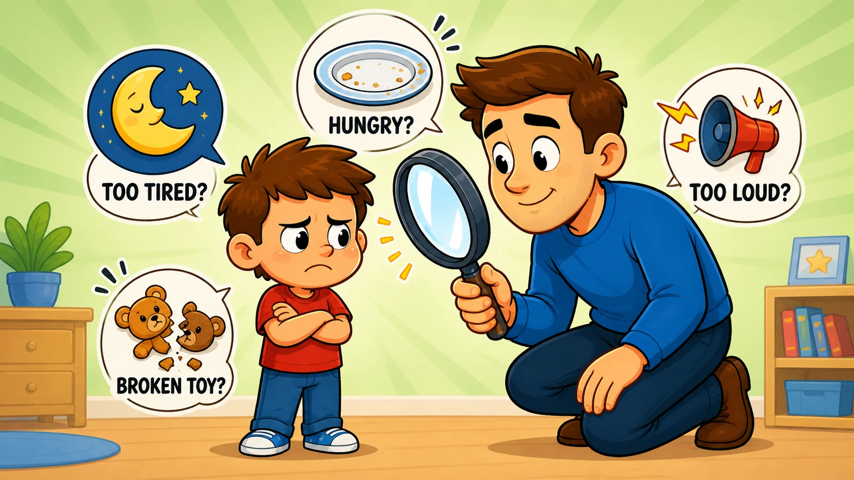 Root cause behind child behavior guides positive discipline for children. 
