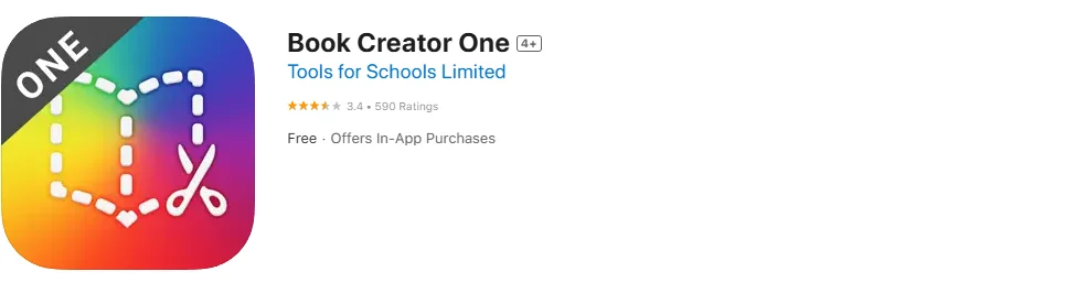 Screenshot of the Book Creator Screenshot of the Book Creator