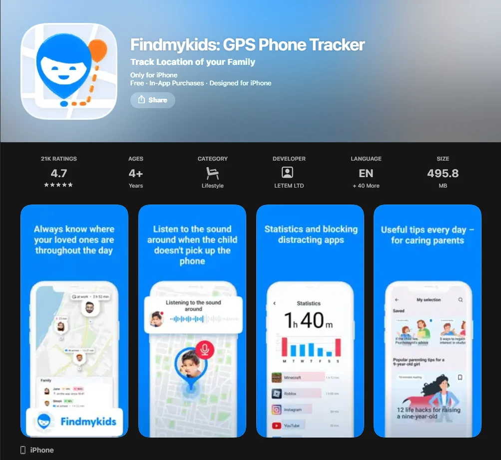  Find My Kids Screenshot
