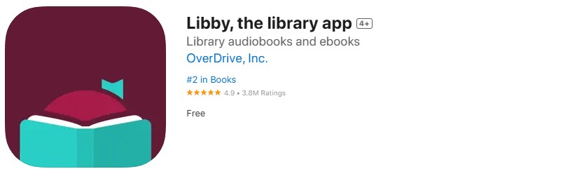Libby, the library app app store screenshot. Libby, the library app app store screenshot.