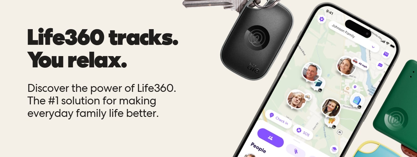 Life360 site screenshot Life360 site screenshot