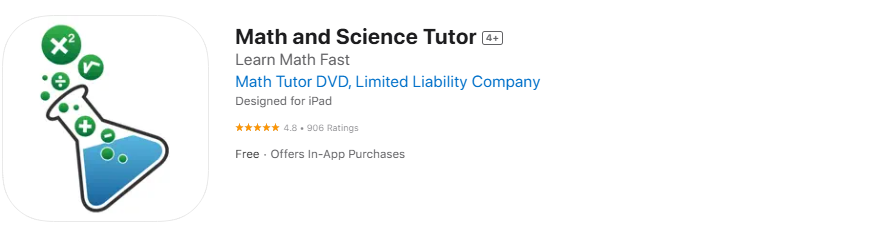 math and science tutor learn math fast app screenshot math and science tutor learn math fast app screenshot