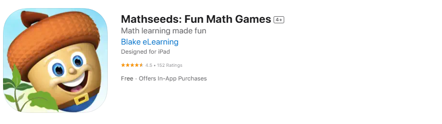 mathseeds app screenshot mathseeds app screenshot
