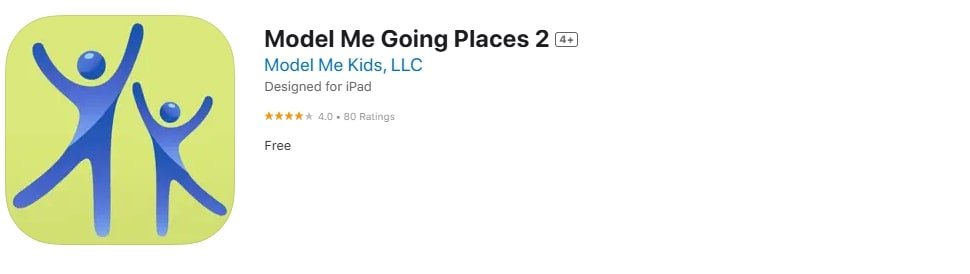 Model Me Going Places 2 app screenshot.