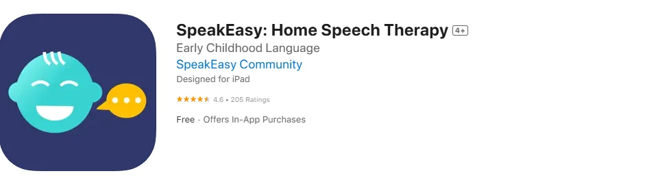 Screenshot of the SpeakEasy: Home Speech Therapy Screenshot of the SpeakEasy: Home Speech Therapy
