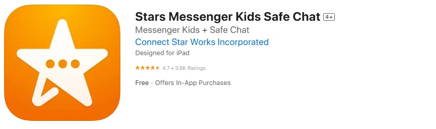 Stars Messenger app store screenshot. Stars Messenger app store screenshot.
