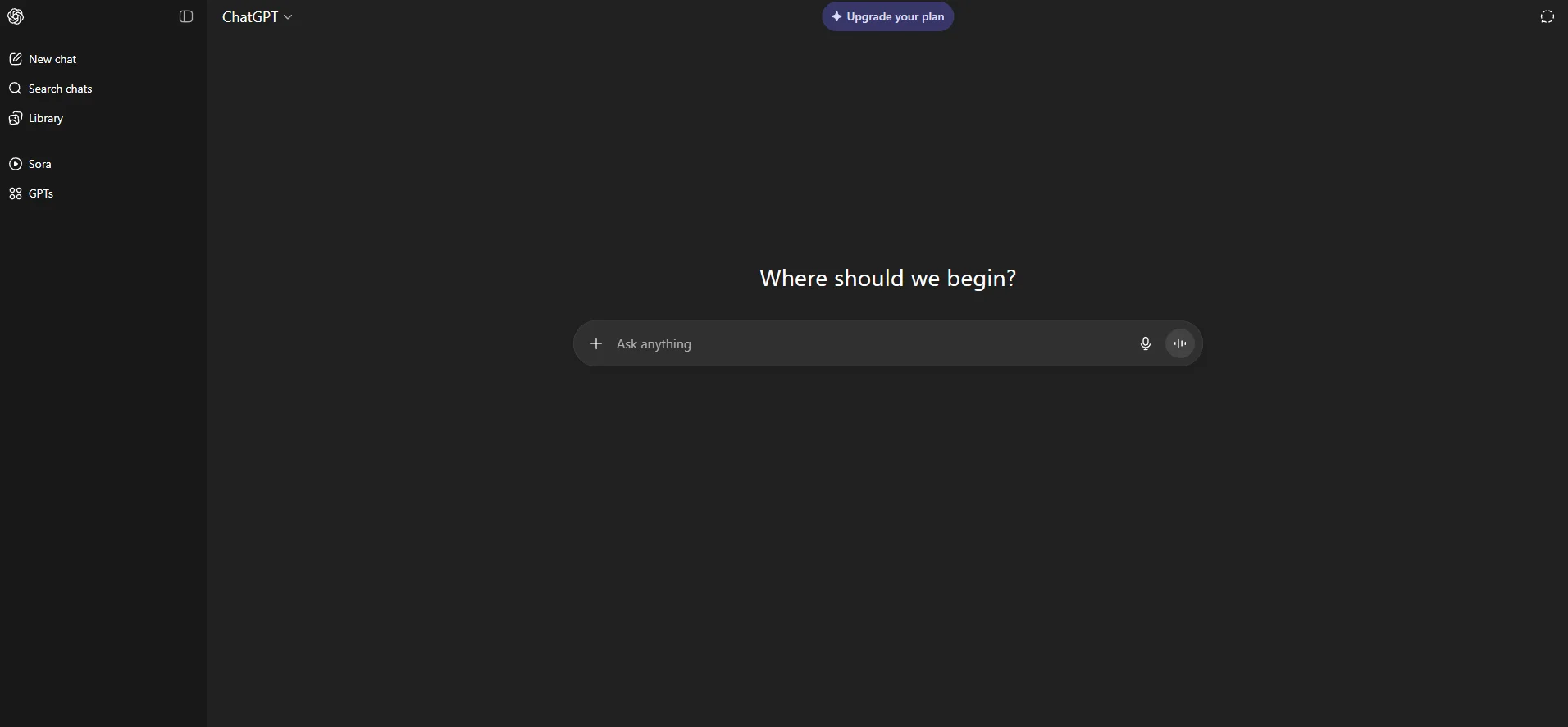 Screenshot of ChatGPT. Screenshot of ChatGPT.