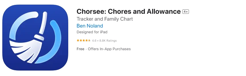 Chorsee app store screenshot.