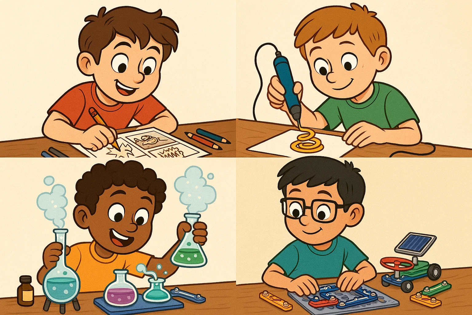 Creative and STEM gift ideas.
