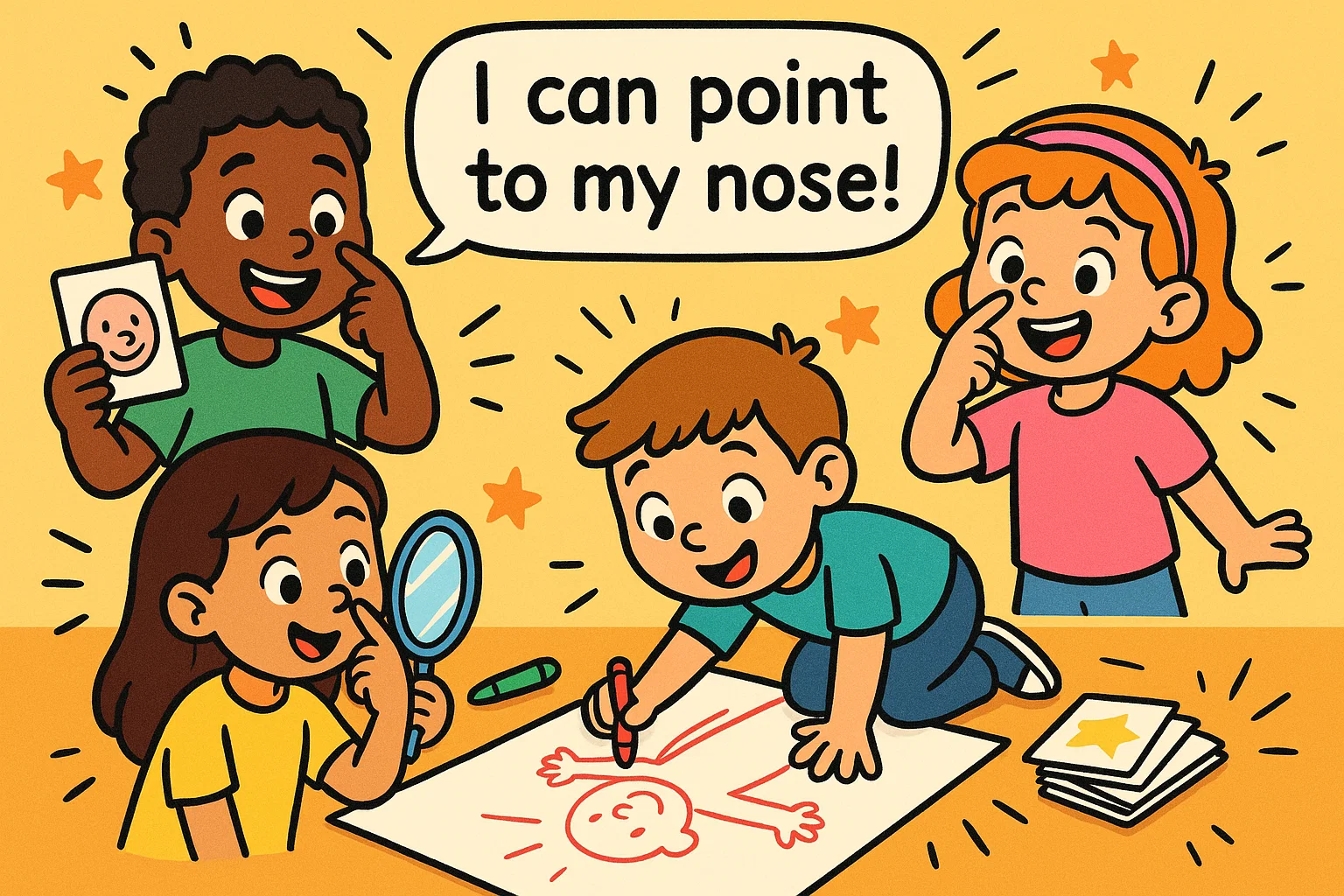Creative ideas to teach body parts with flashcards and drawing. Creative ideas to teach body parts with flashcards and drawing.