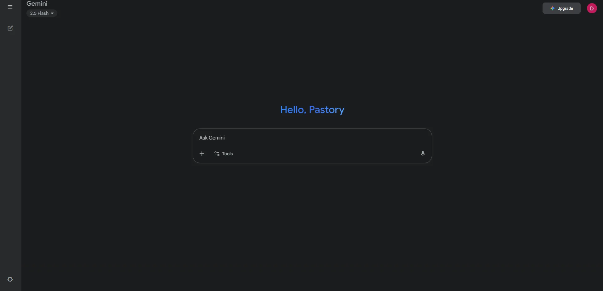 Screenshot of Google Gemini. Screenshot of Google Gemini.