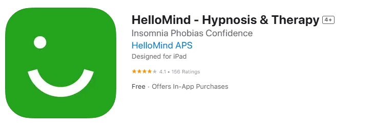 HelloMind app store screenshot.