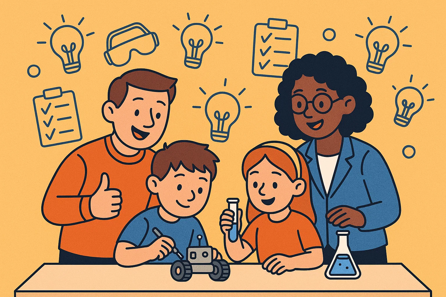 STEM tips for parents and educators helping 5th grade kids with activities.
