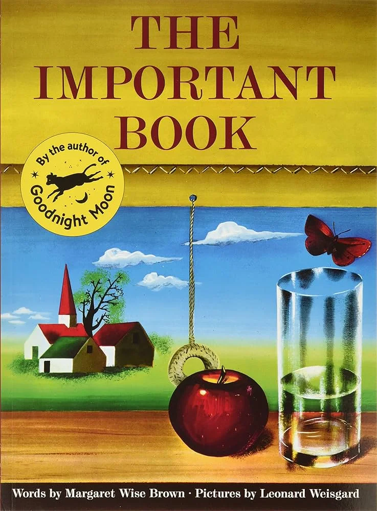 Screenshot of "The Important Book"