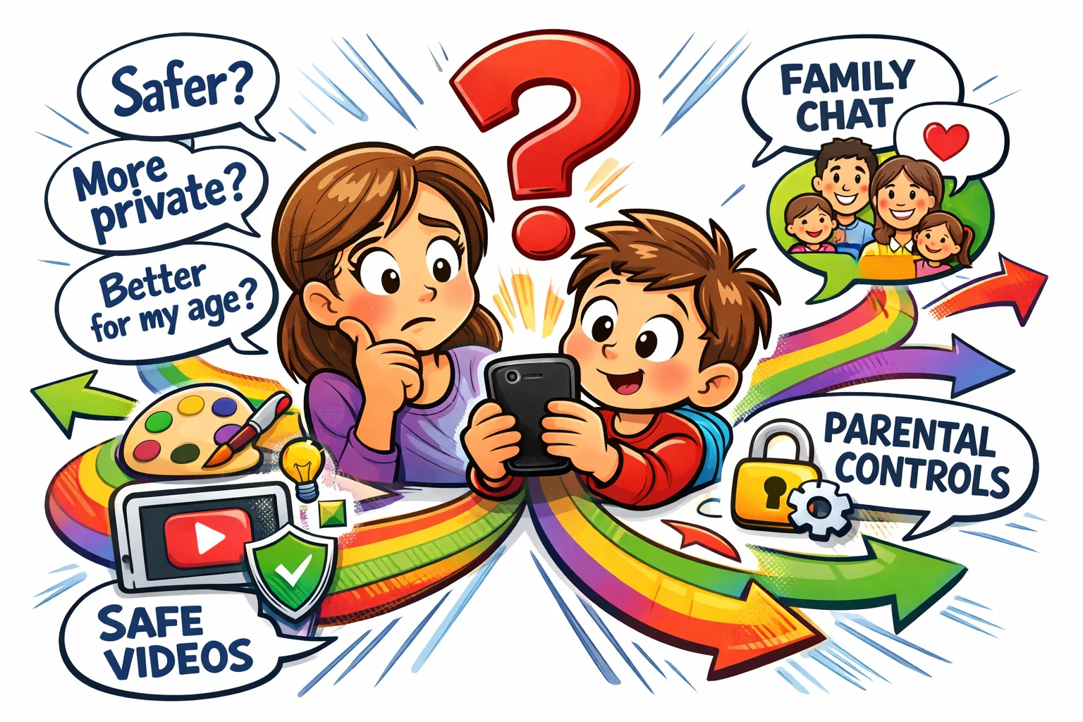 Why search for apps like Zigazoo for safer social media for kids.
