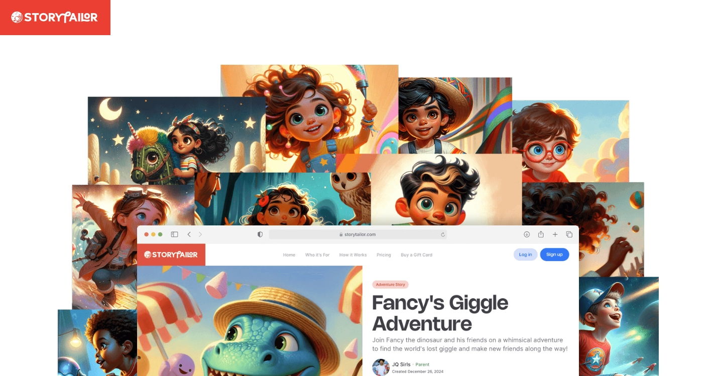 Storytailor screenshot  Storytailor screenshot