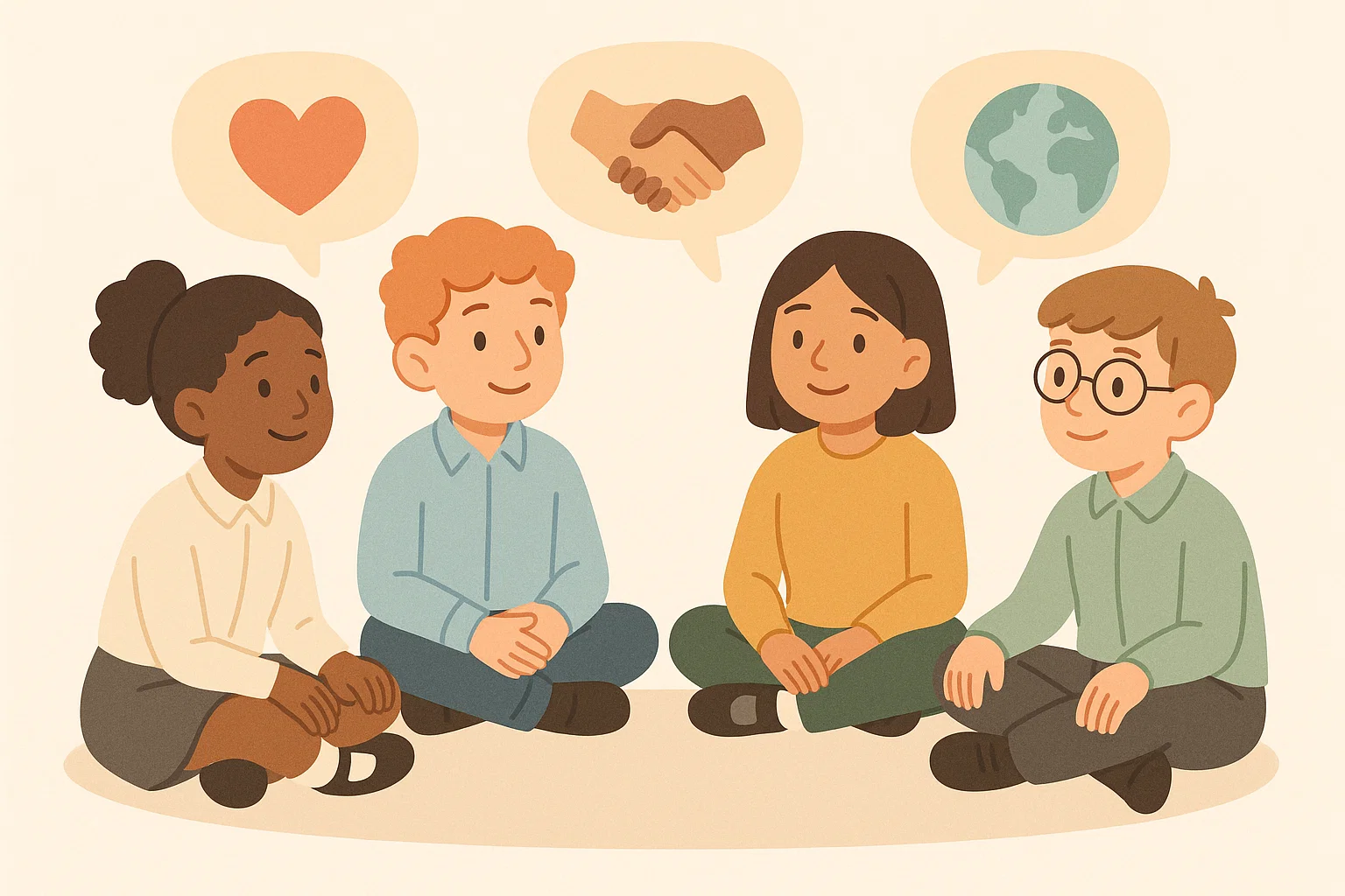 Year 9 students taking part in PSHE and RE activities about wellbeing and values.