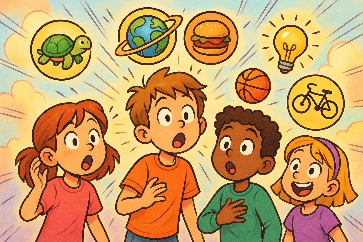 Curious children discover fun facts about science, animals, and the world.