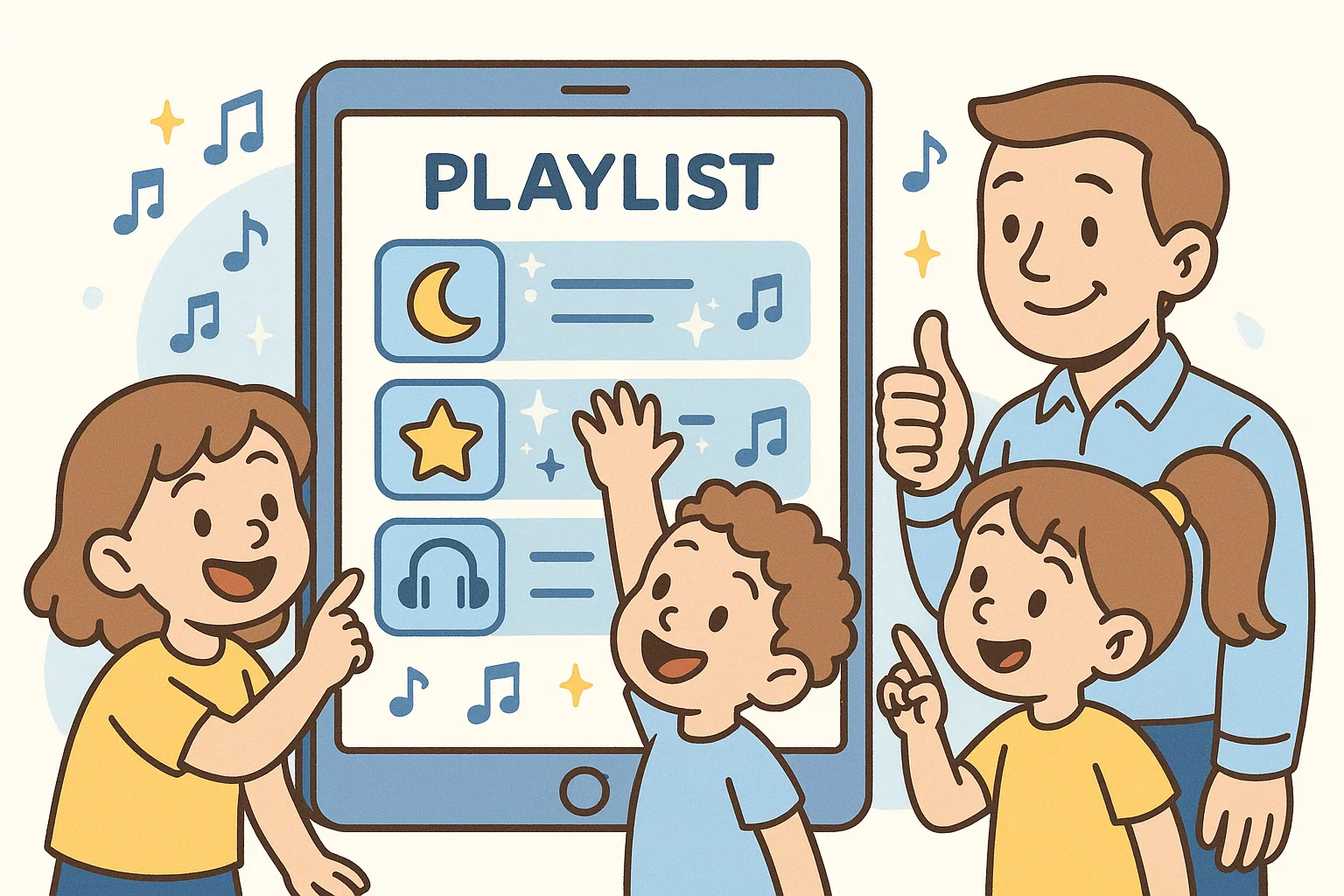 Relaxing sleep music for kids helping children fall asleep with calm bedtime sounds.