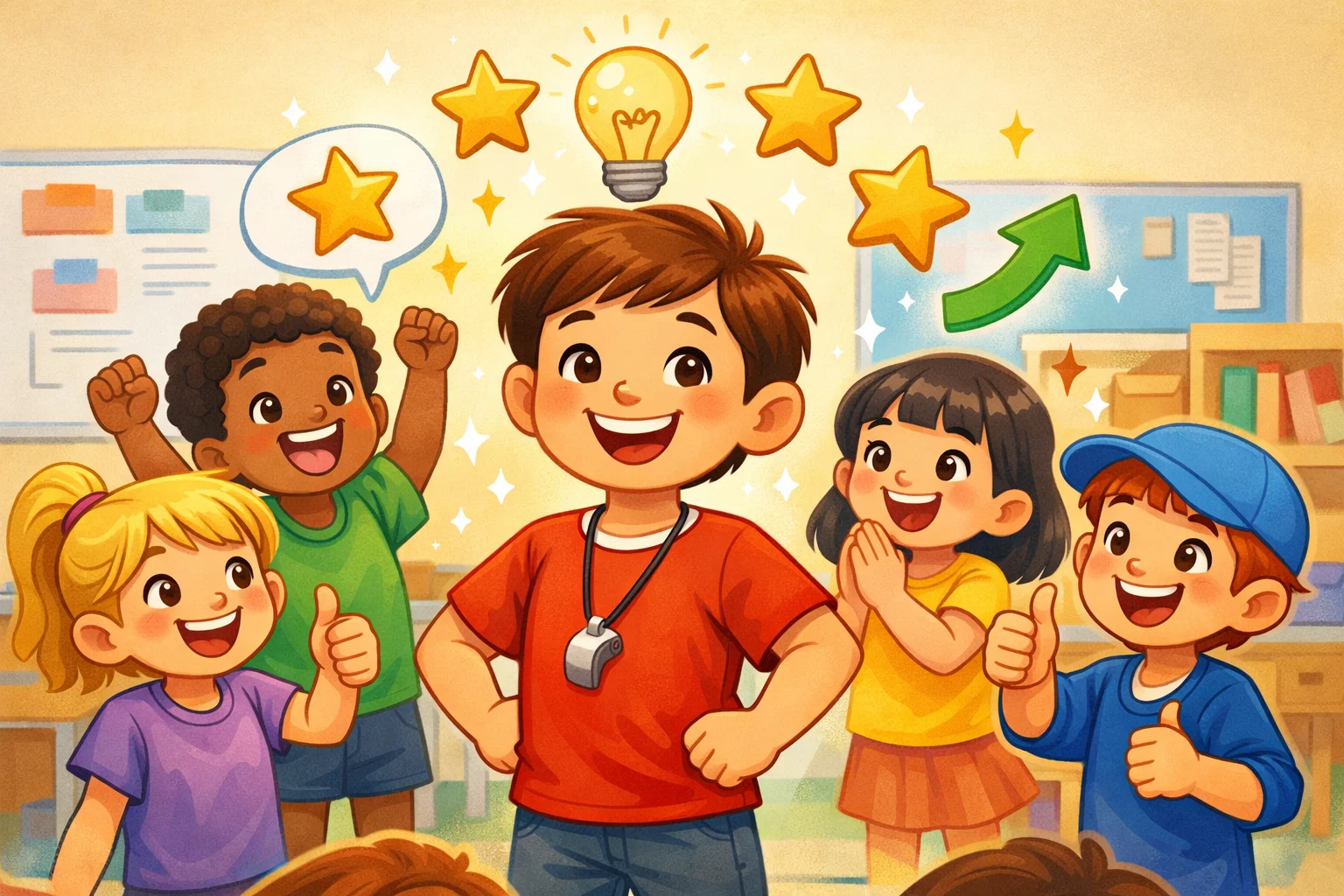 Benefits of leadership activities for kids including confidence and cooperation.
