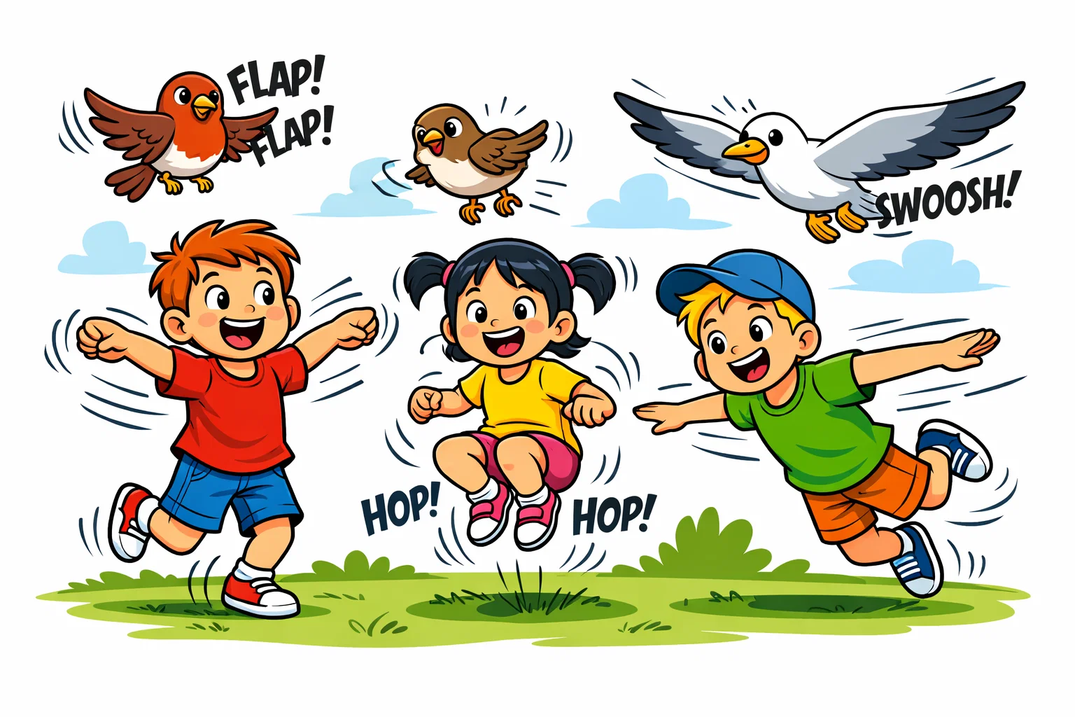 Bird Games and Movement Activities
