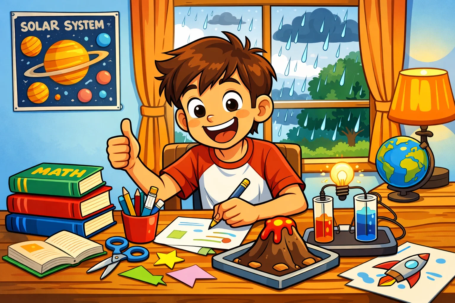  Rainy day educational activities for 12 year olds at home with crafts and books.
