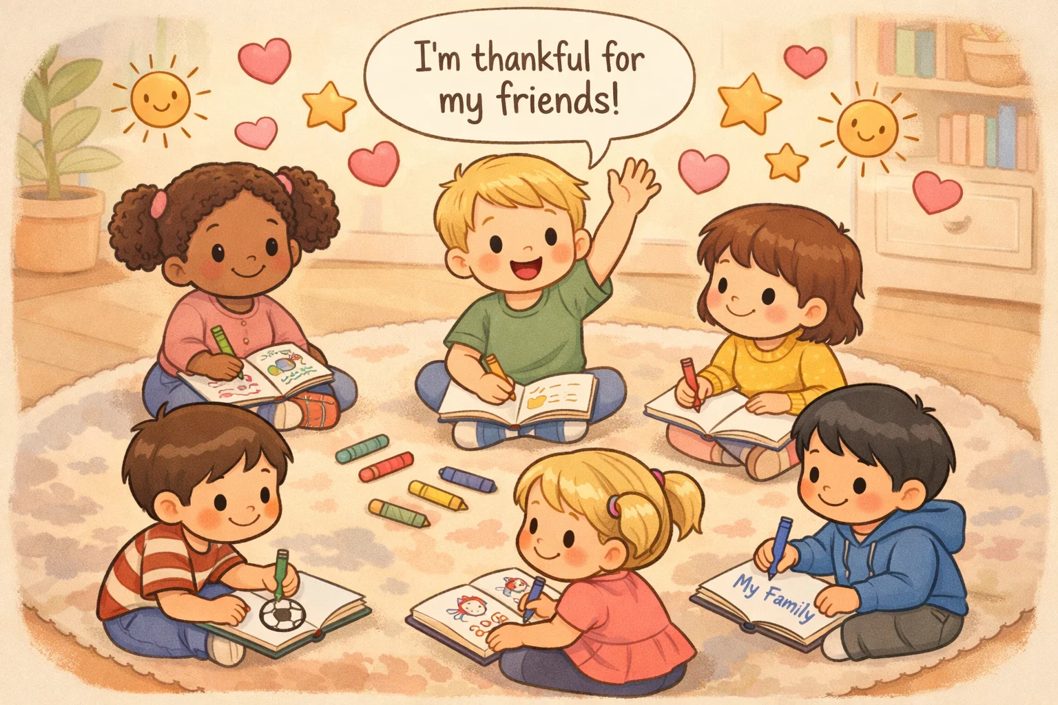 Reflection and gratitude practices for kids supporting emotional awareness.
