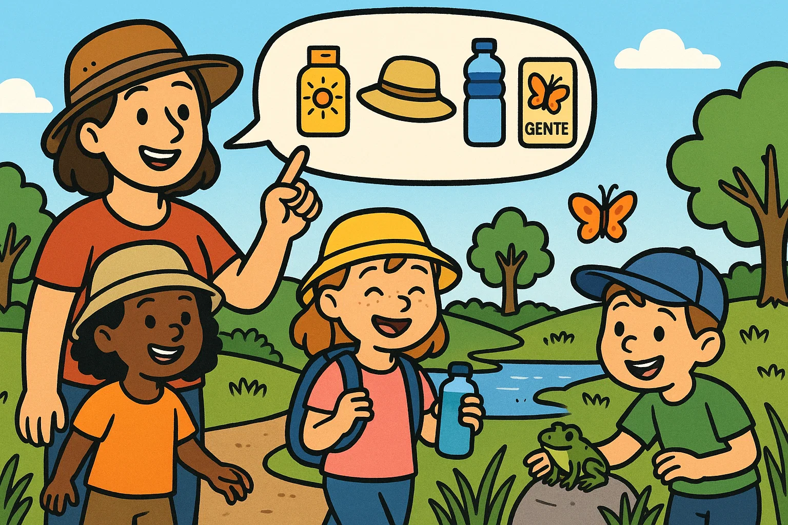 Safe enjoyable nature play tips for kids exploring outdoors responsibly.
