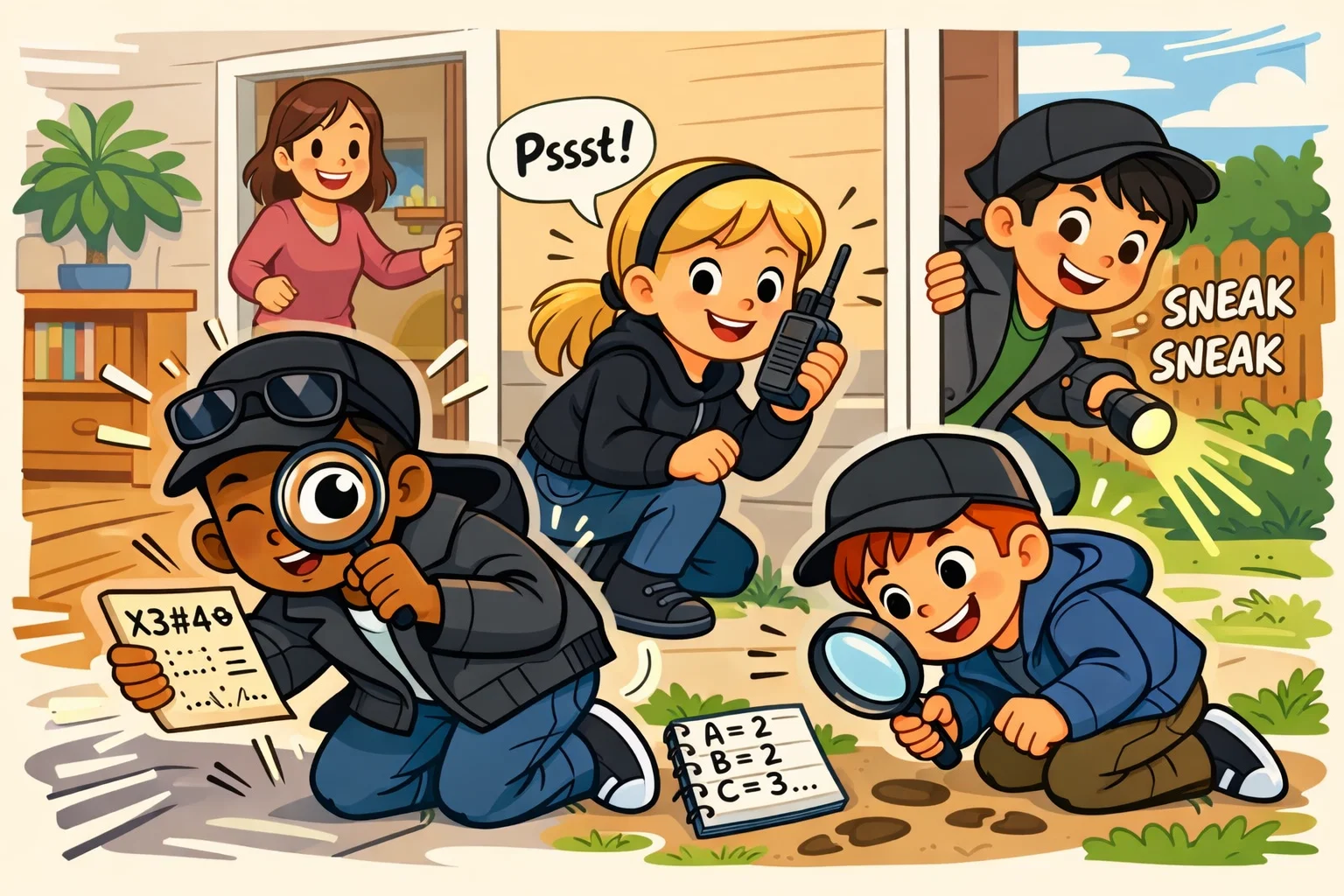 Spy activities for kids bring family fun and creative learning together at home.