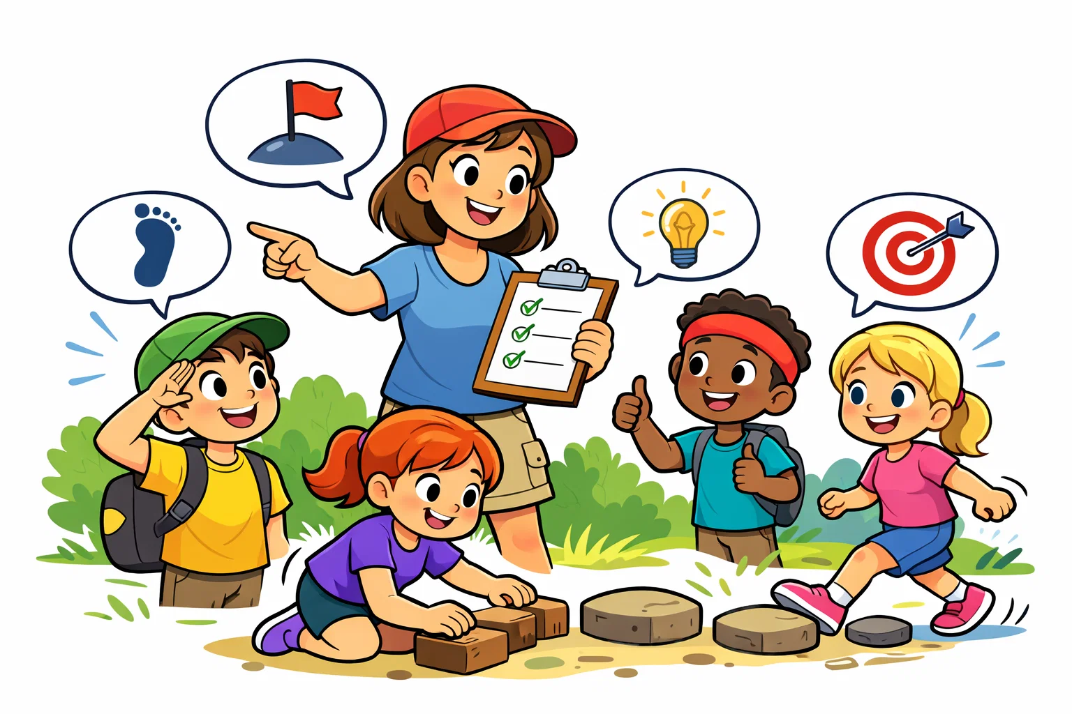  Tips for running leadership activities with kids guided by an adult.
