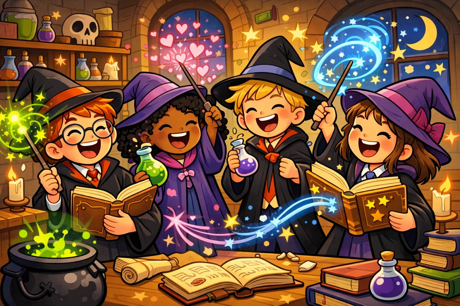 Harry Potter activities for kids with playful wizard games and creative magic fun.