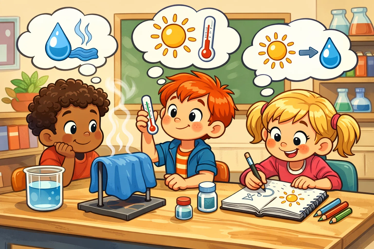 Pre experiment knowledge for humidity experiment explaining temperature and evaporation. Pre experiment knowledge for humidity experiment explaining temperature and evaporation.