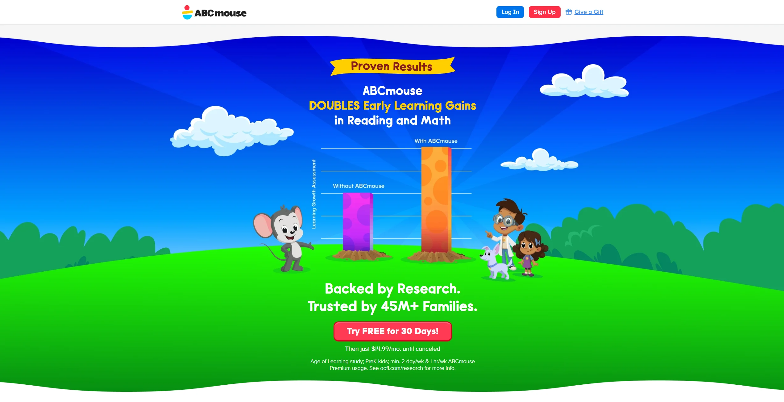 ABCmouse proven results. 
