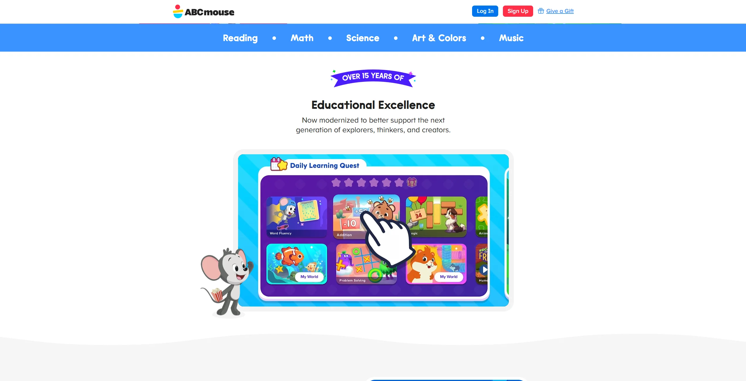ABCmouse Screenshot.
