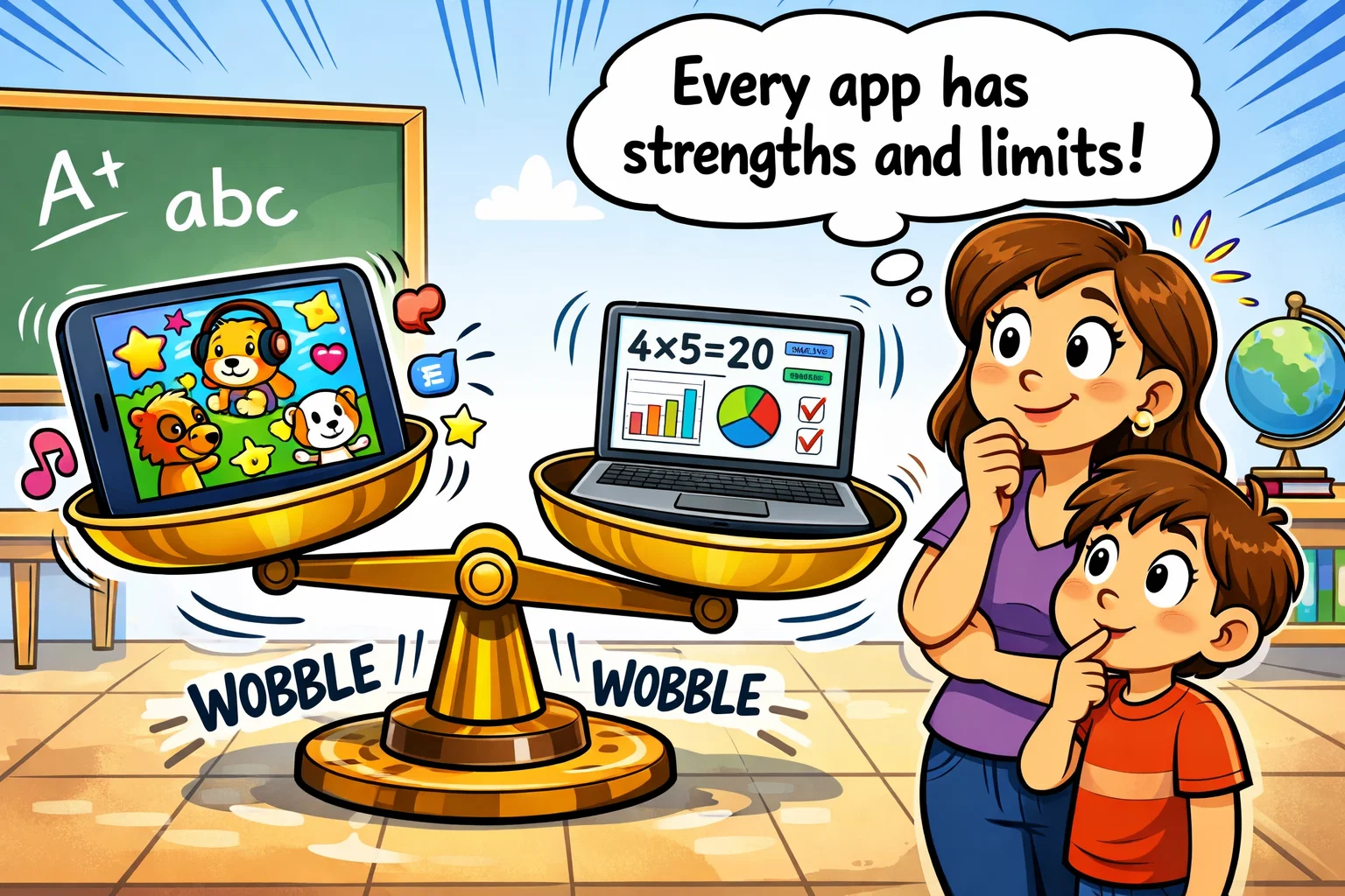 ABCmouse vs IXL pros and cons summary comparing strengths and limitations.
